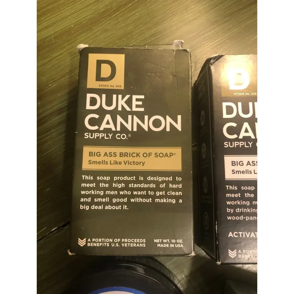 Lot of Men's NEW Soap and Grooming Products Duke Cannon, Harry's, Groom